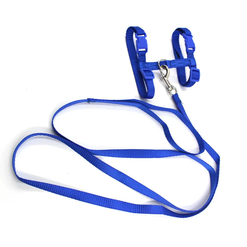 Adjustable Nylon Pet Harness and Leash